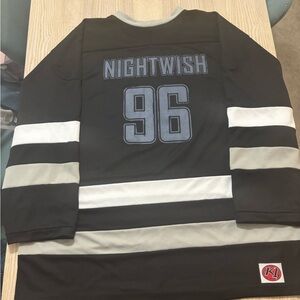 K1 Black Jersey with Red Logo